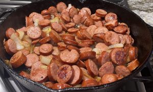 Kielbasa and Apples