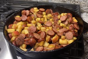 Kielbasa and Apples