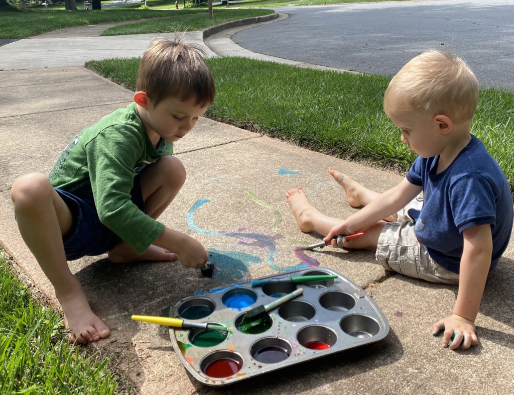 Sidewalk Chalk Paint