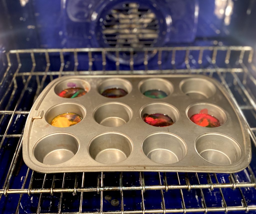 Muffin Tin Crayons