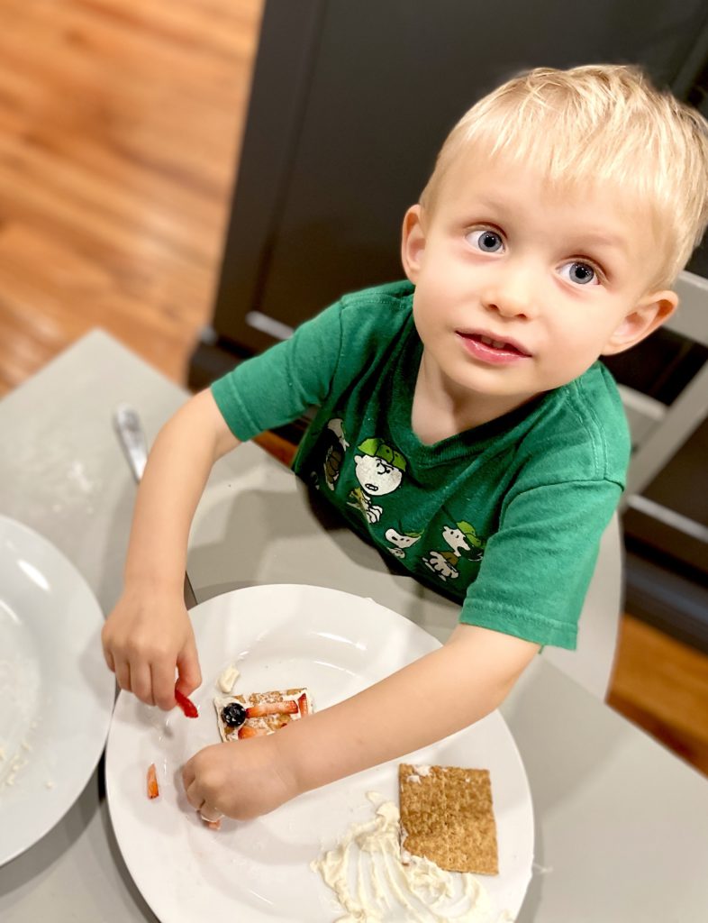 American Flag Graham Crackers