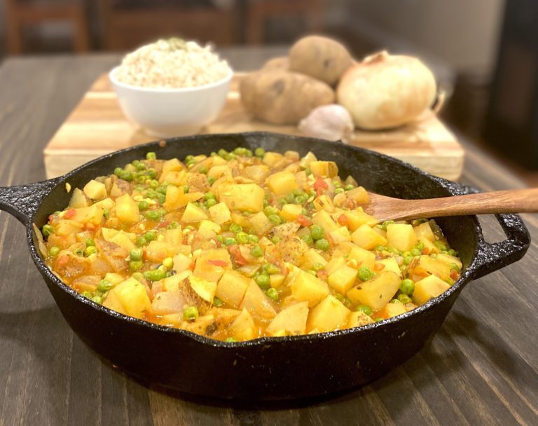 Aloo Matar (Indian Potatoes and Peas)